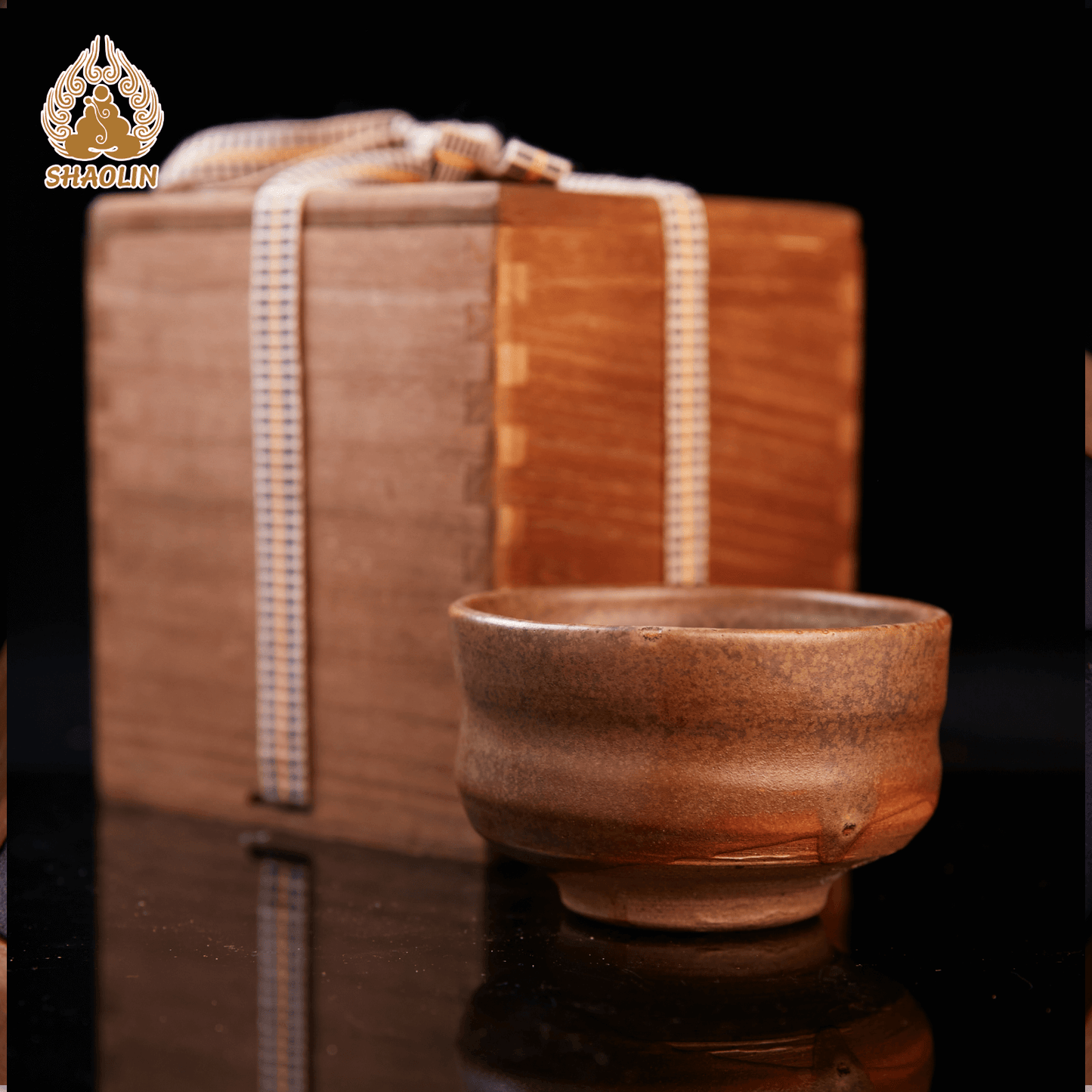 Shino Ware Master Cup & Tea Set – One-of-a-Kind Handcrafted Teaware No.4