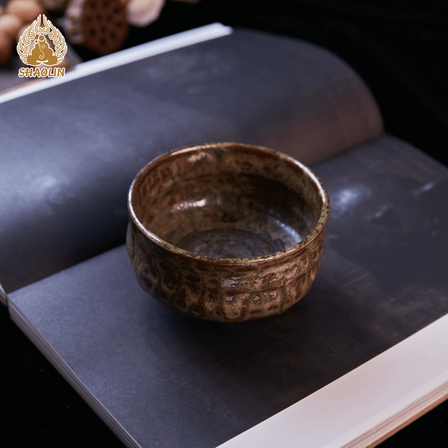 Shino Ware Master Cup & Tea Set – One-of-a-Kind Handcrafted Teaware No.5