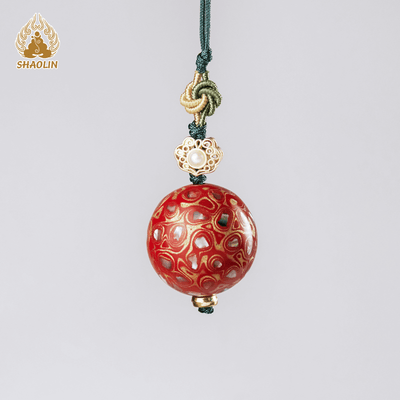 Shaolin-Style Lacquer Bead Phone Charm – Officially Authorized
