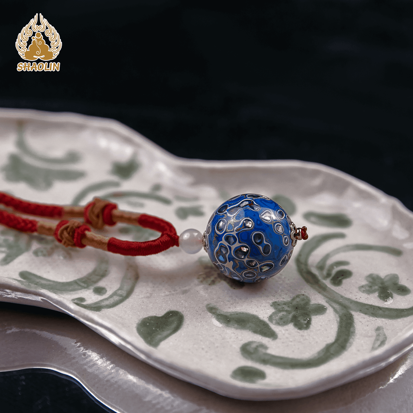 Shaolin-Style Lacquer Bead Phone Charm – Officially Authorized