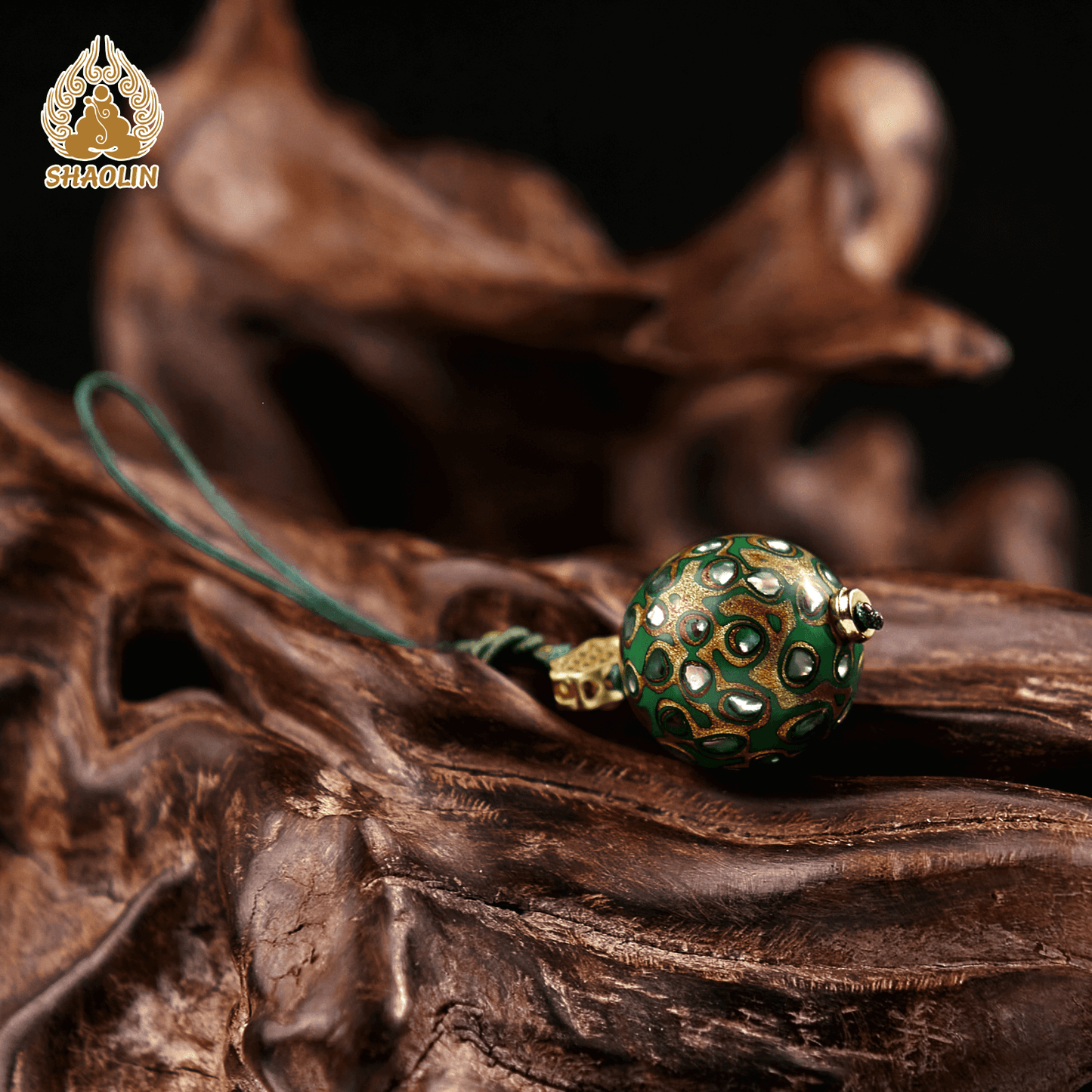 Shaolin-Style Lacquer Bead Phone Charm – Officially Authorized