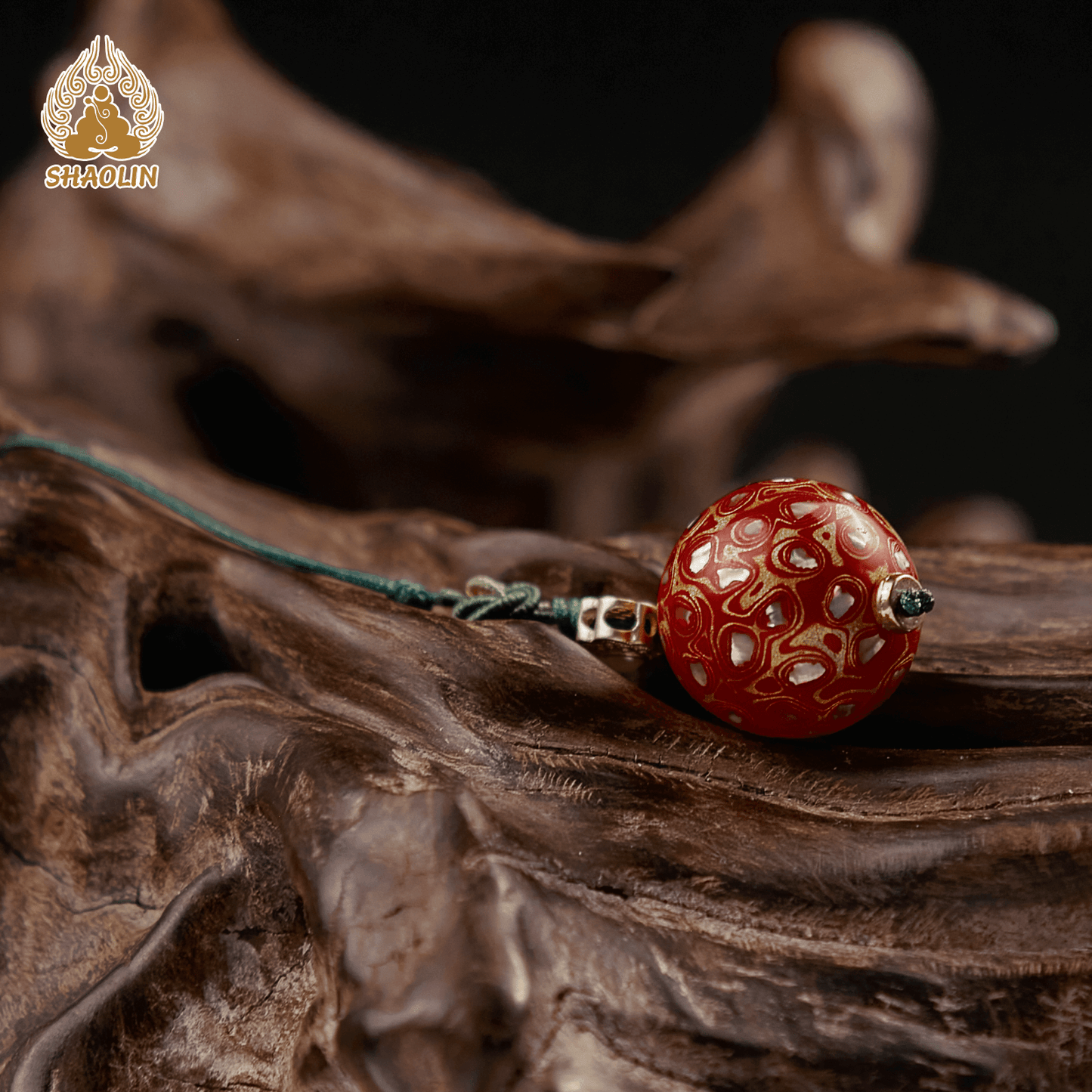 Shaolin-Style Lacquer Bead Phone Charm – Officially Authorized