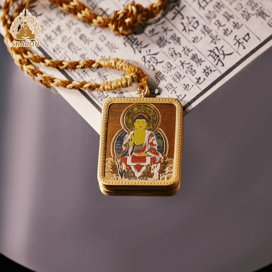 Buddha Amulet Pendant – Officially Authorized by Shaolin Temple