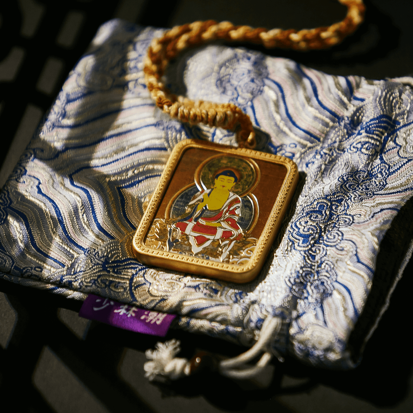 Buddha Amulet Pendant – Officially Authorized by Shaolin Temple