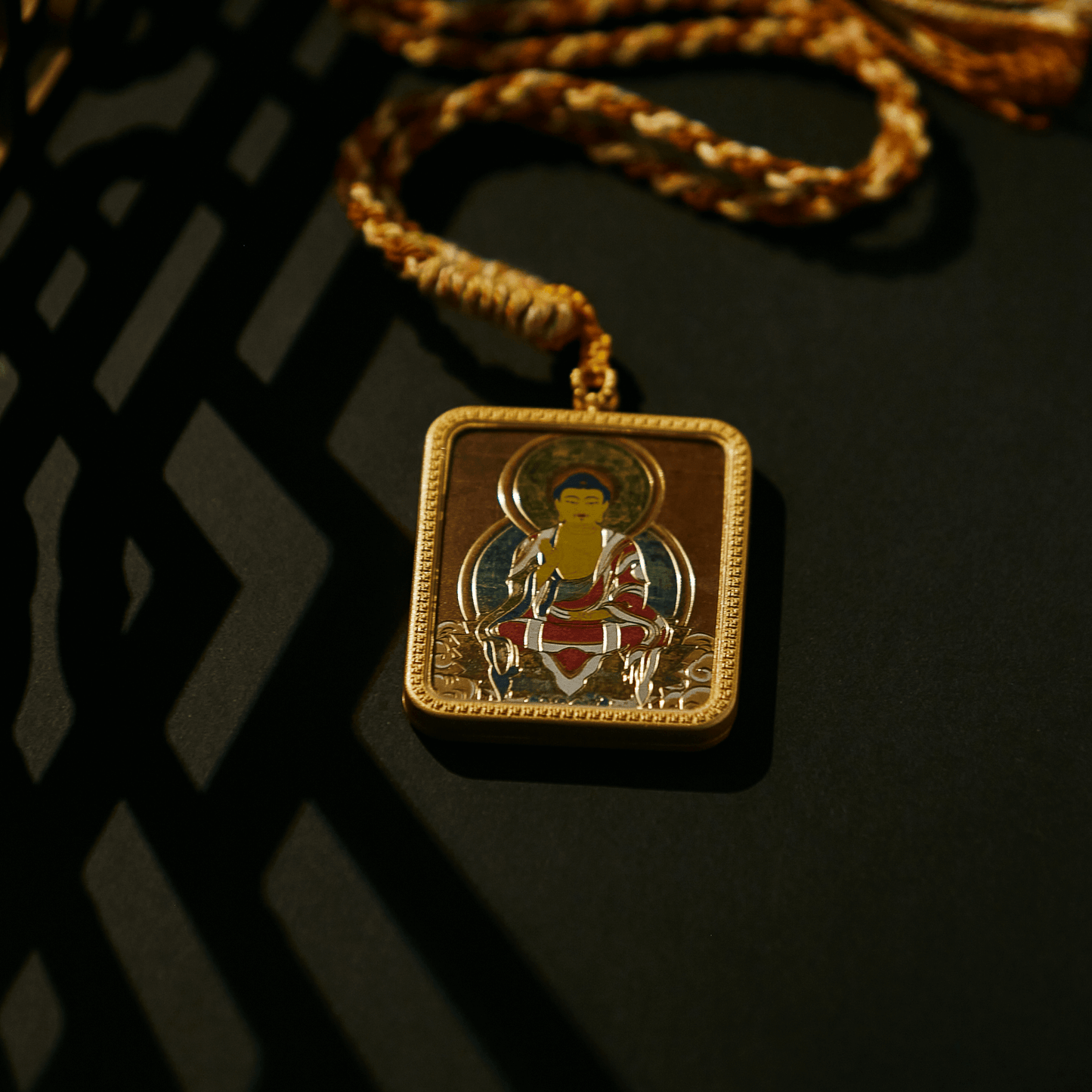 Buddha Amulet Pendant – Officially Authorized by Shaolin Temple