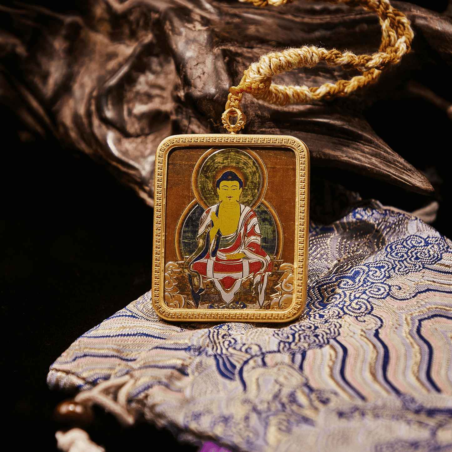 Buddha Amulet Pendant – Officially Authorized by Shaolin Temple