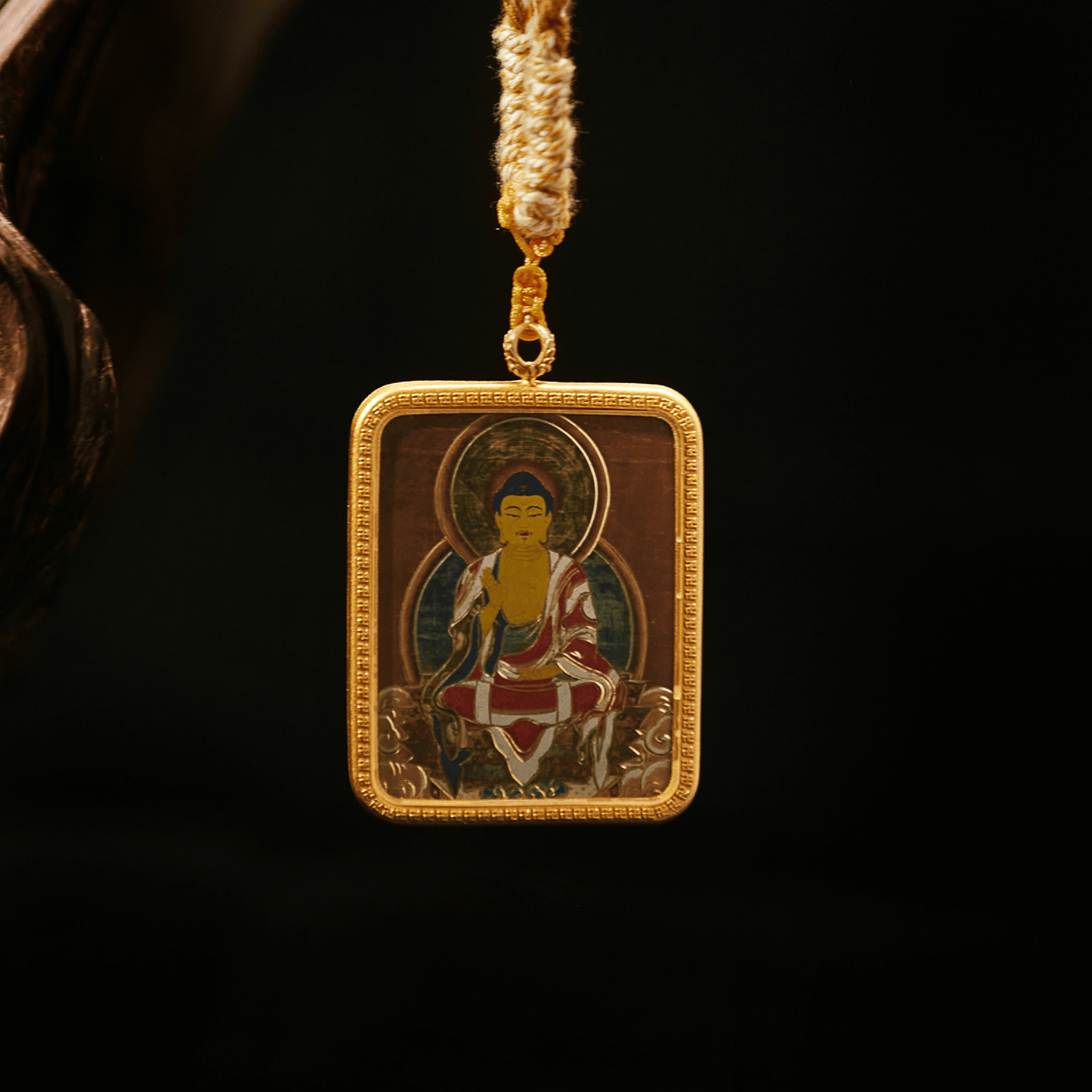 Buddha Amulet Pendant – Officially Authorized by Shaolin Temple