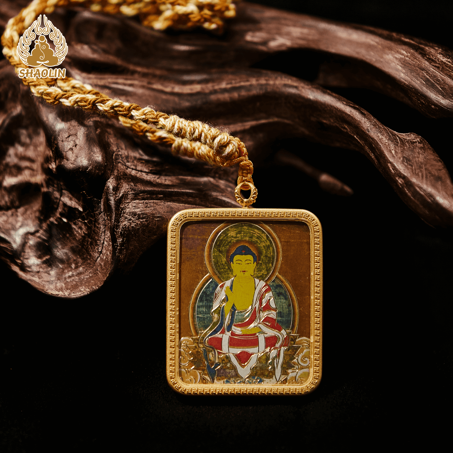 Buddha Amulet Pendant – Officially Authorized by Shaolin Temple