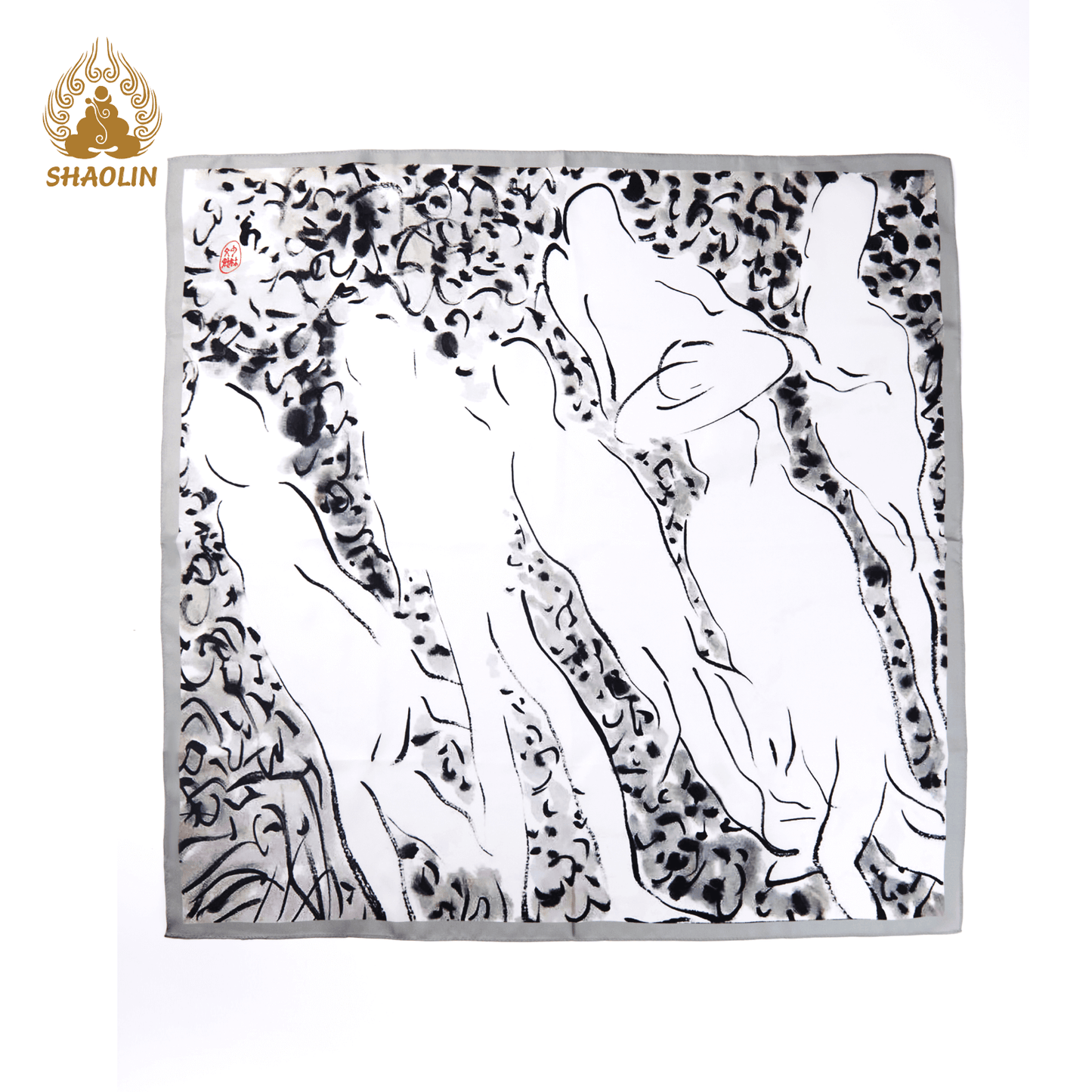 Shaolin-Inspired Silk Scarf – Dancing Philosophy