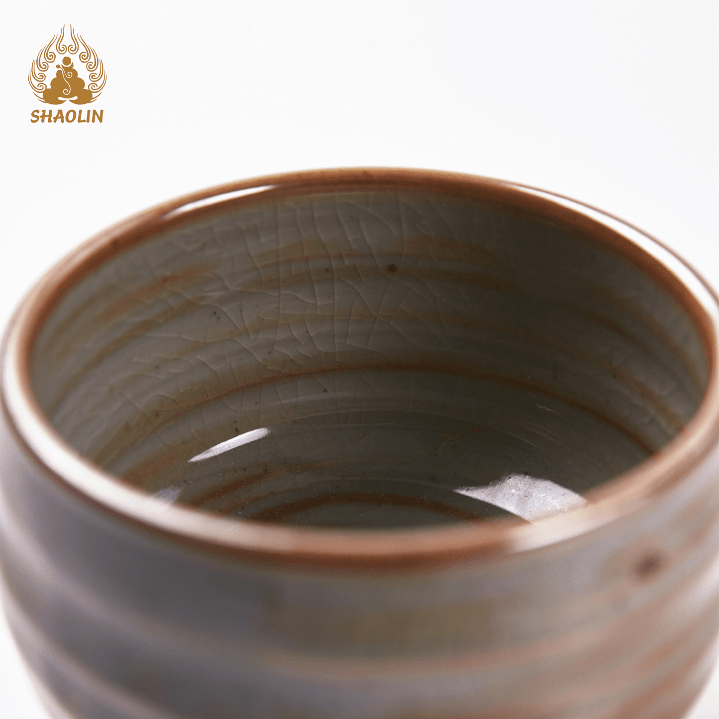 Shino Ware Master Cup & Tea Set – One-of-a-Kind Handcrafted Teaware No.3