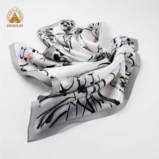 Shaolin-Inspired Silk Scarf – Dancing Philosophy