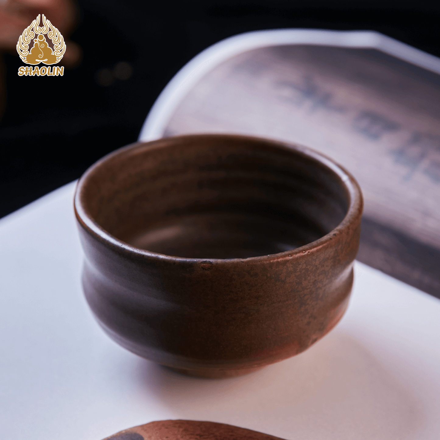 Shino Ware Master Cup & Tea Set – One-of-a-Kind Handcrafted Teaware No.4
