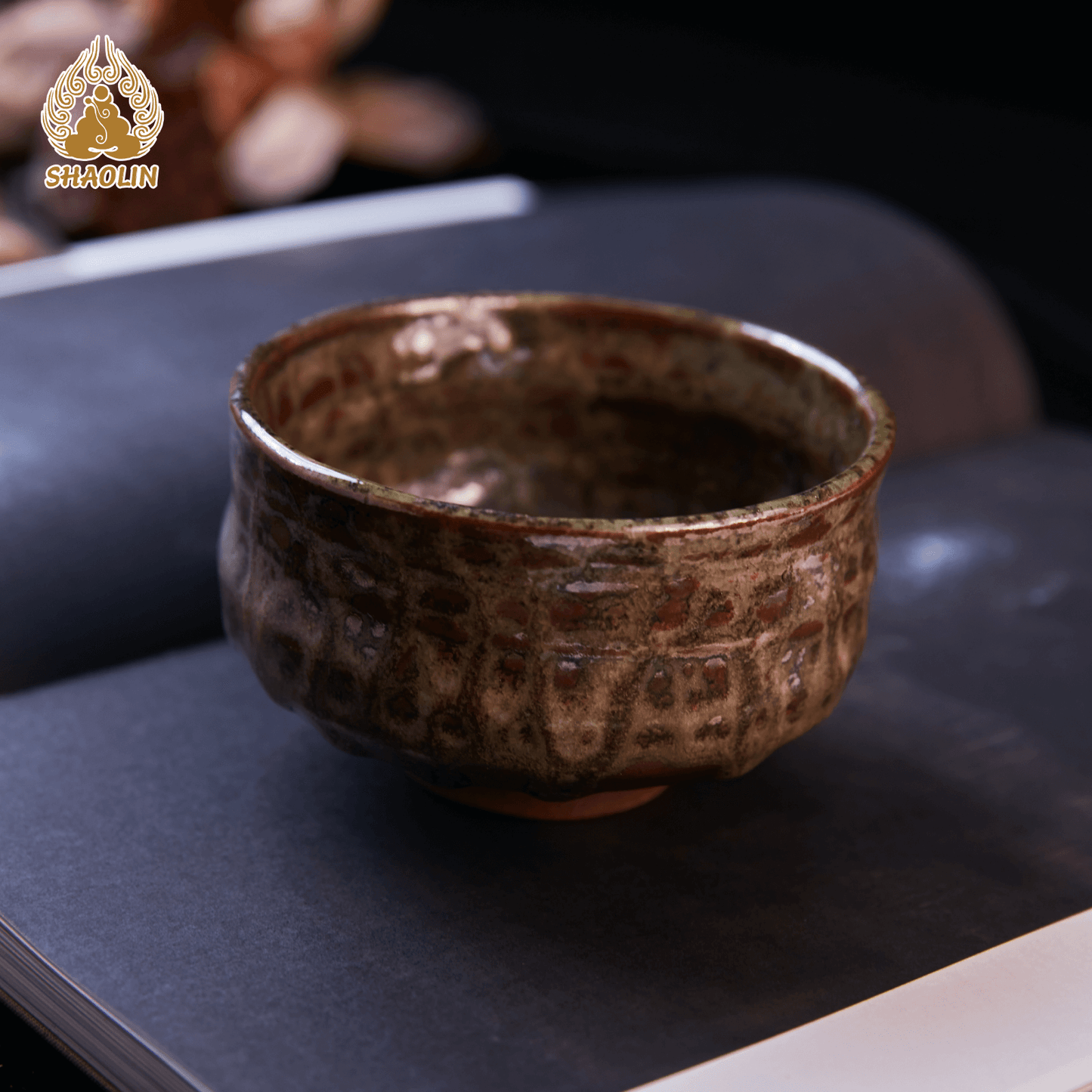 Shino Ware Master Cup & Tea Set – One-of-a-Kind Handcrafted Teaware No.5