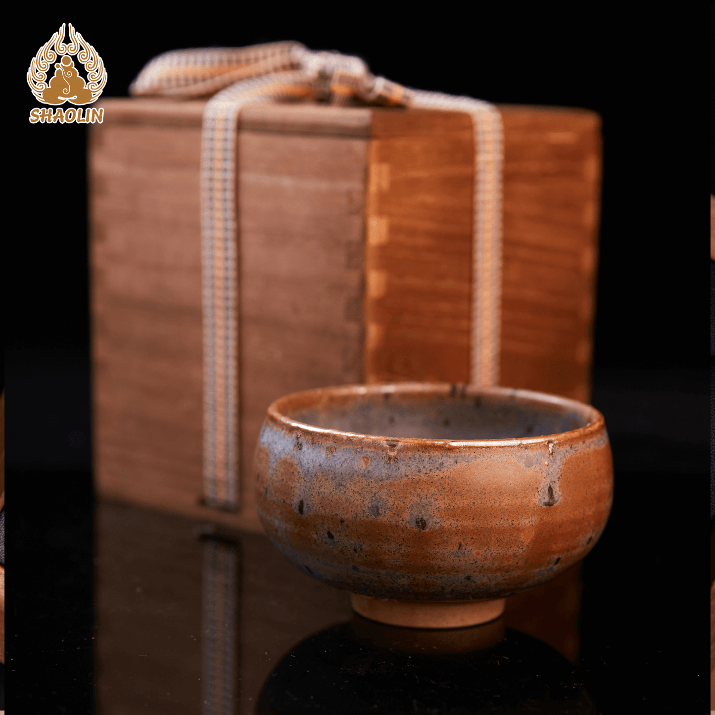Shino Ware Master Cup & Tea Set – One-of-a-Kind Handcrafted Teaware No.6