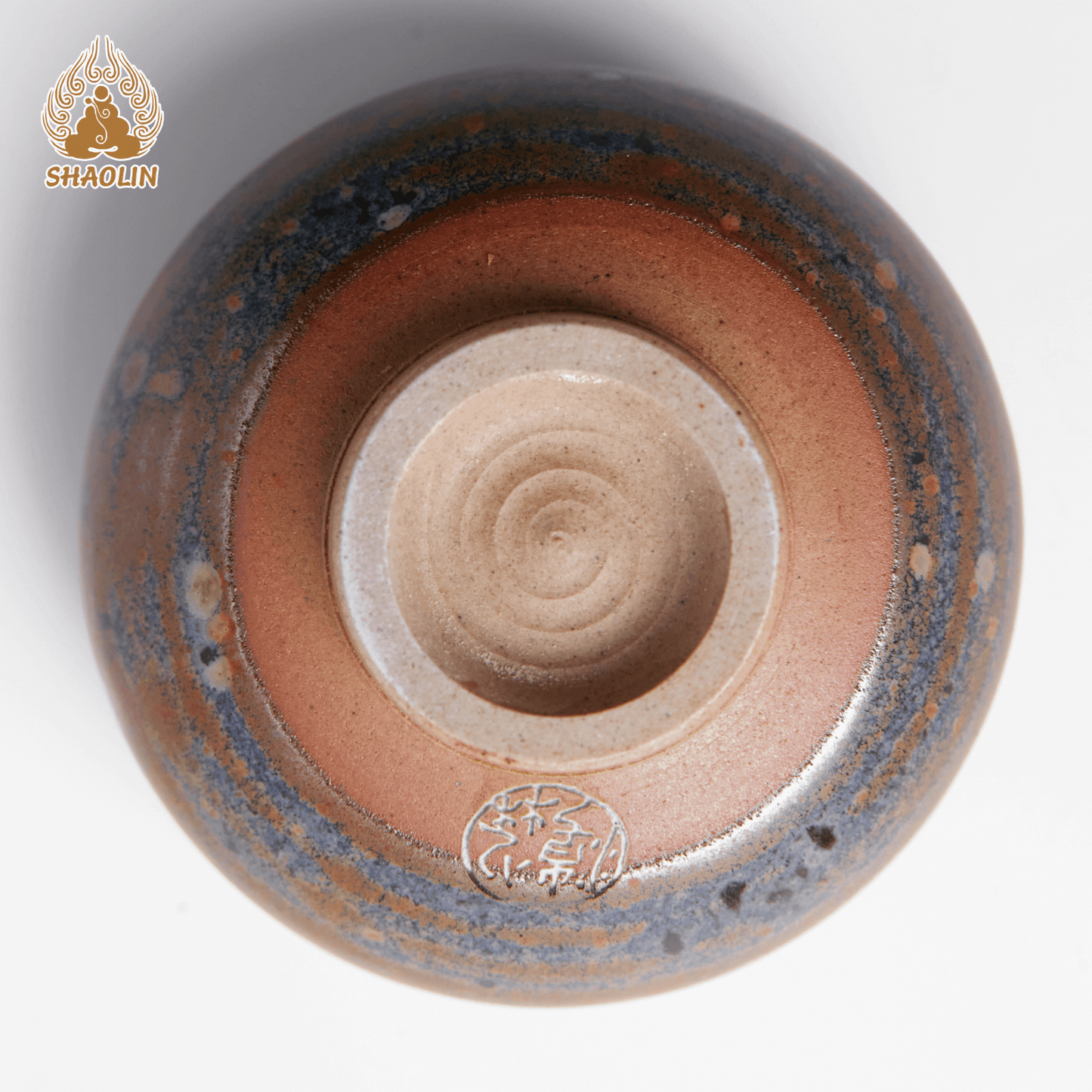 Shino Ware Master Cup & Tea Set – One-of-a-Kind Handcrafted Teaware No.6