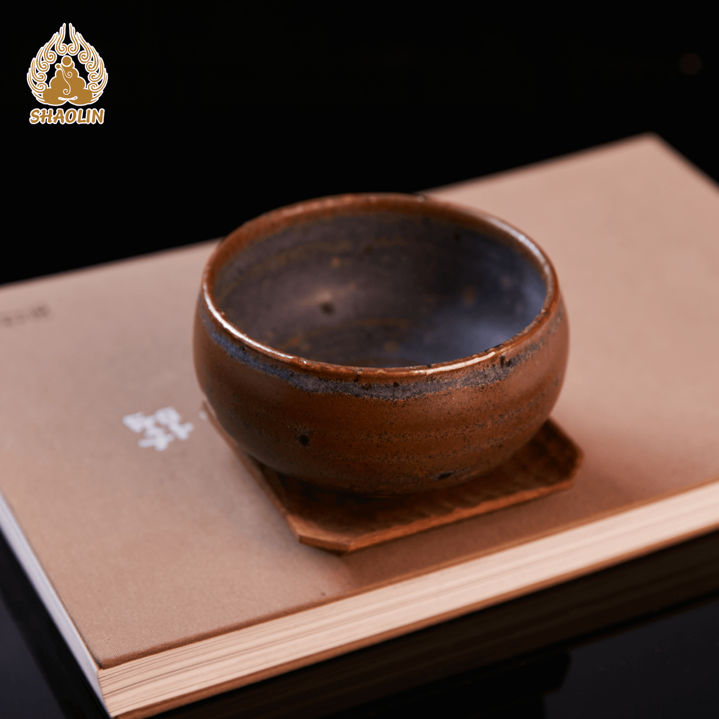 Shino Ware Master Cup & Tea Set – One-of-a-Kind Handcrafted Teaware No.6