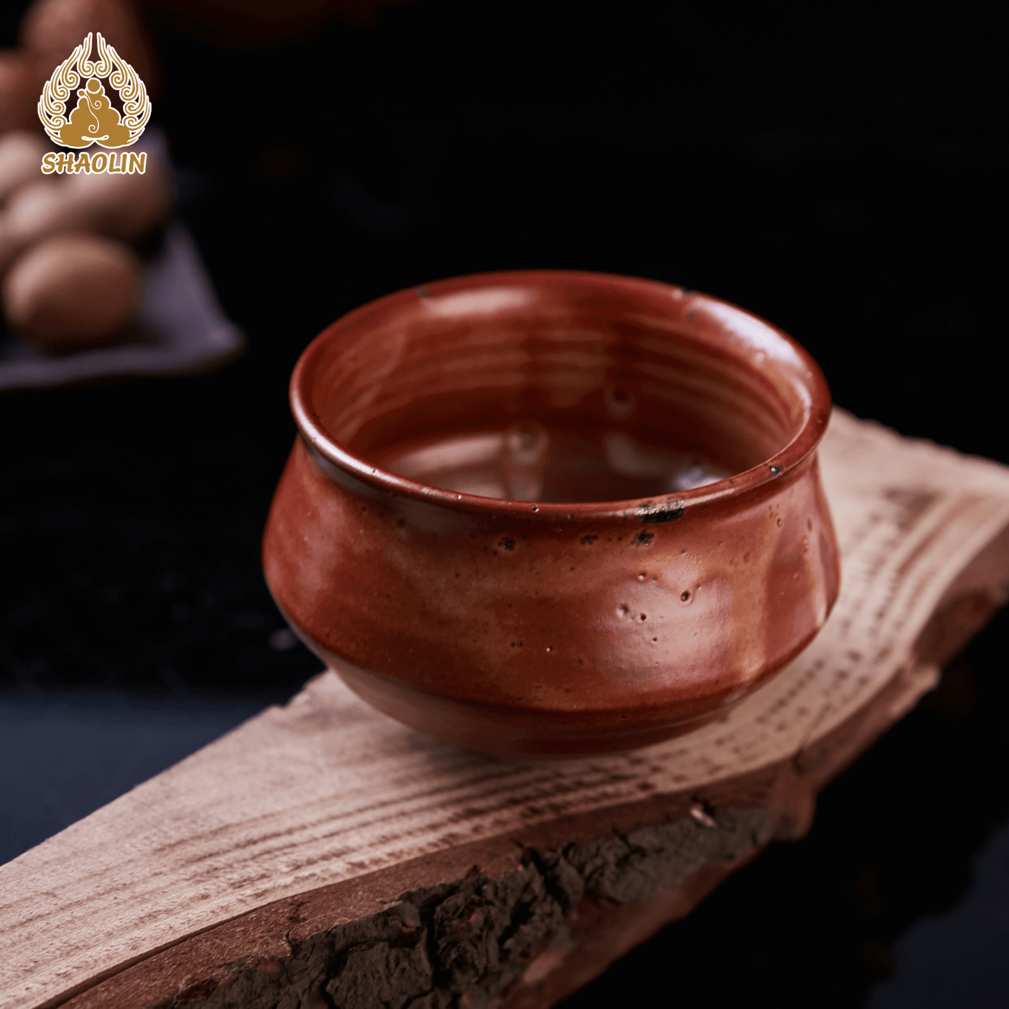 Shino Ware Master Cup & Tea Set – One-of-a-Kind Handcrafted Teaware No.7