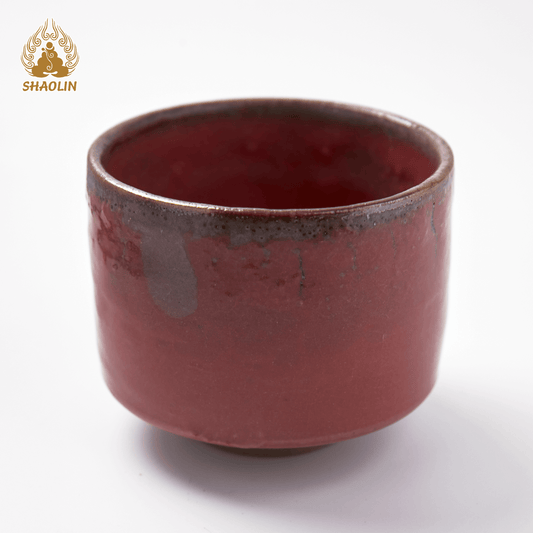 Shino Ware Master Cup & Tea Set – One-of-a-Kind Handcrafted Teaware No.9